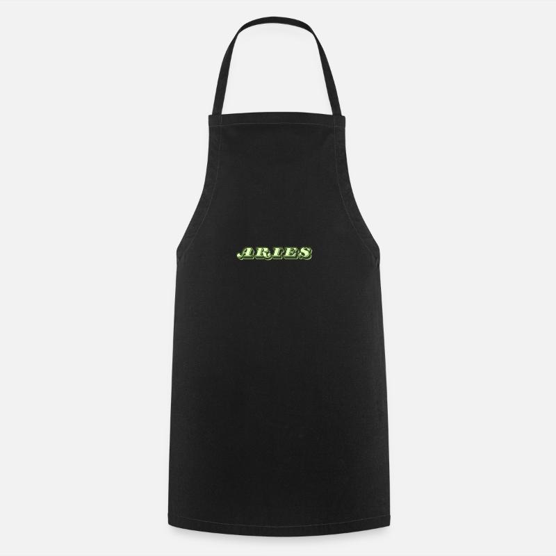 Logo "Bélier" - Tablier de cuisine - noir