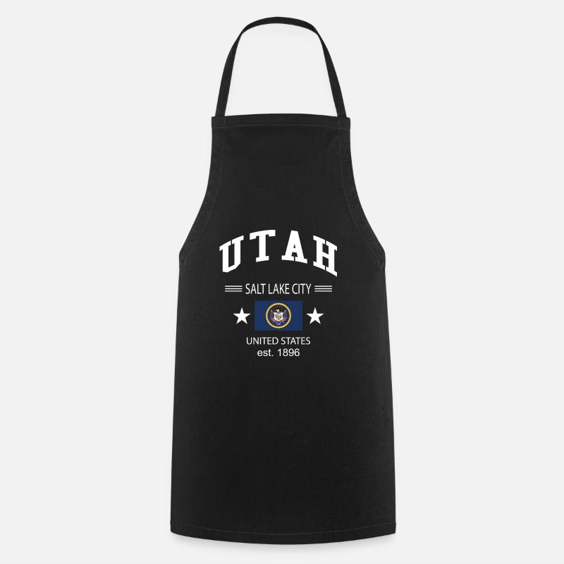 Utah - Kochschürze - Schwarz