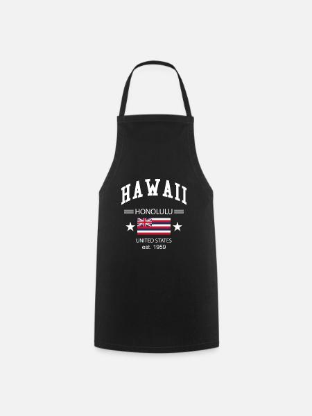 Hawaii - Kochschürze - Schwarz
