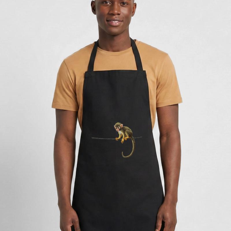Squirrel monkey Squirrel monkey monkey monkey baby Cooking Apron