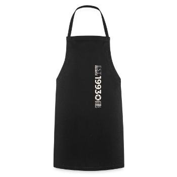 30th Birthday Man Original June Vintage 1993 - Cooking Apron - black - Front - AI Model Male 185 dark (185cm)