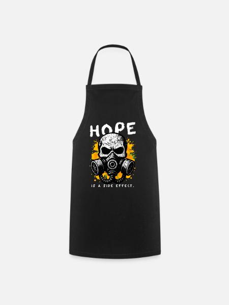 Hope Side Effect - Kochschürze - Schwarz