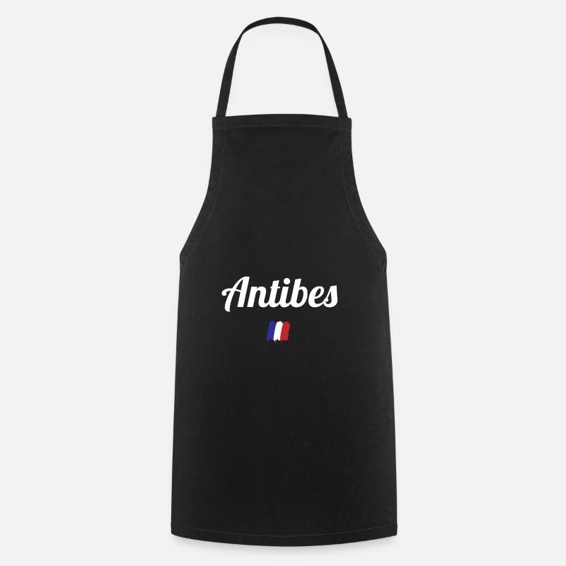 ANTIBES - Tablier de cuisine - noir
