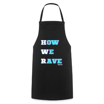 Comment nous élogieuses de Berlin - Tablier de cuisine - noir - Devant - AI Model Male 185 dark (185cm)