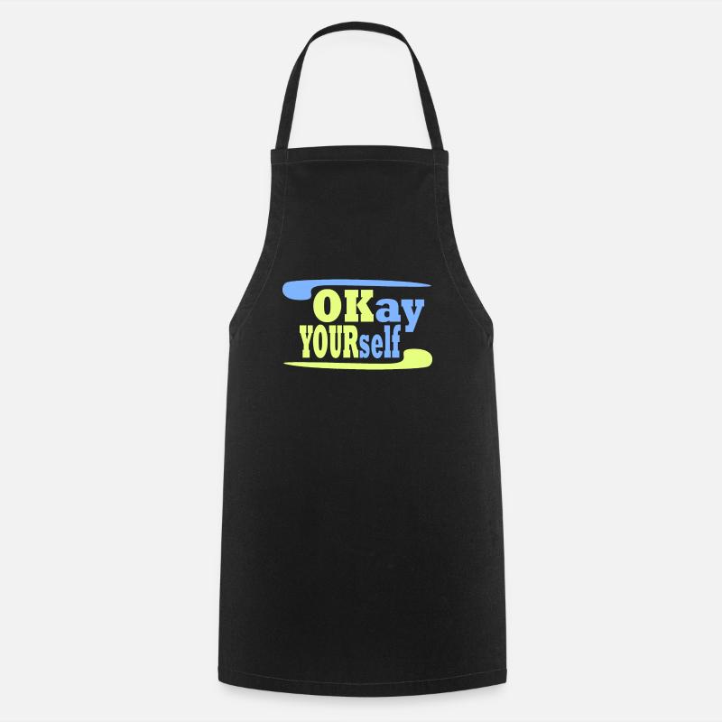 Okay Yourself 2 - Kochschürze - Schwarz