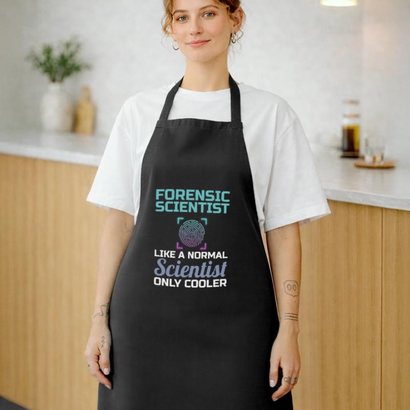 Forensic Scientist Science Forensic Forensic Scientist Tablier de cuisine