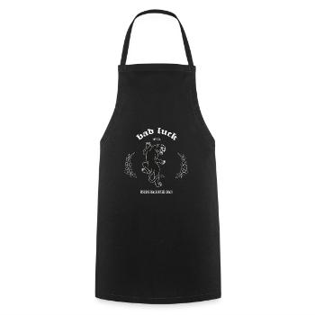 Ink without the needle - Chaos - Cooking Apron - black - Front - AI Model Male 185 dark (185cm)