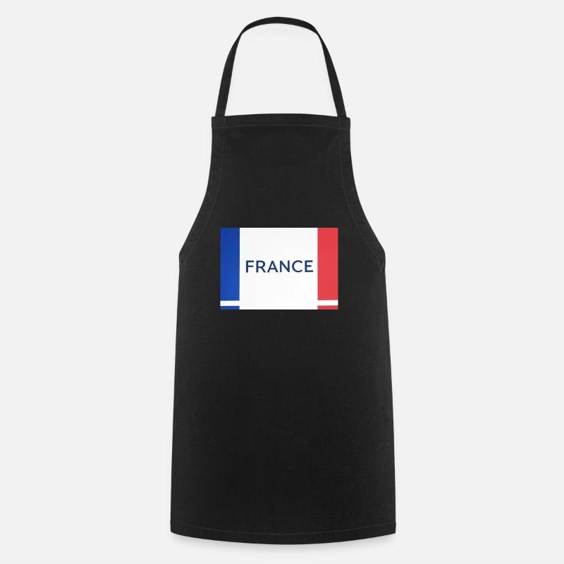 France - Tablier de cuisine - noir