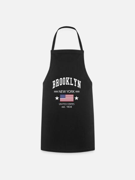 Brooklyn - Tablier de cuisine - noir