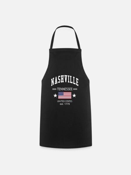 Nashville - Cooking Apron - black