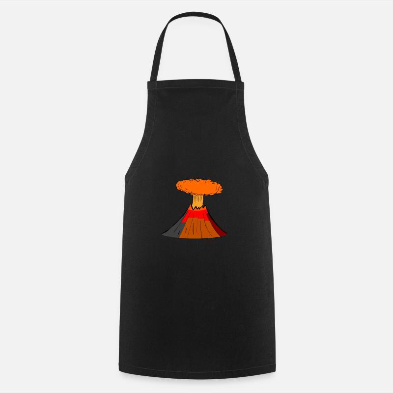volcan - Tablier de cuisine - noir