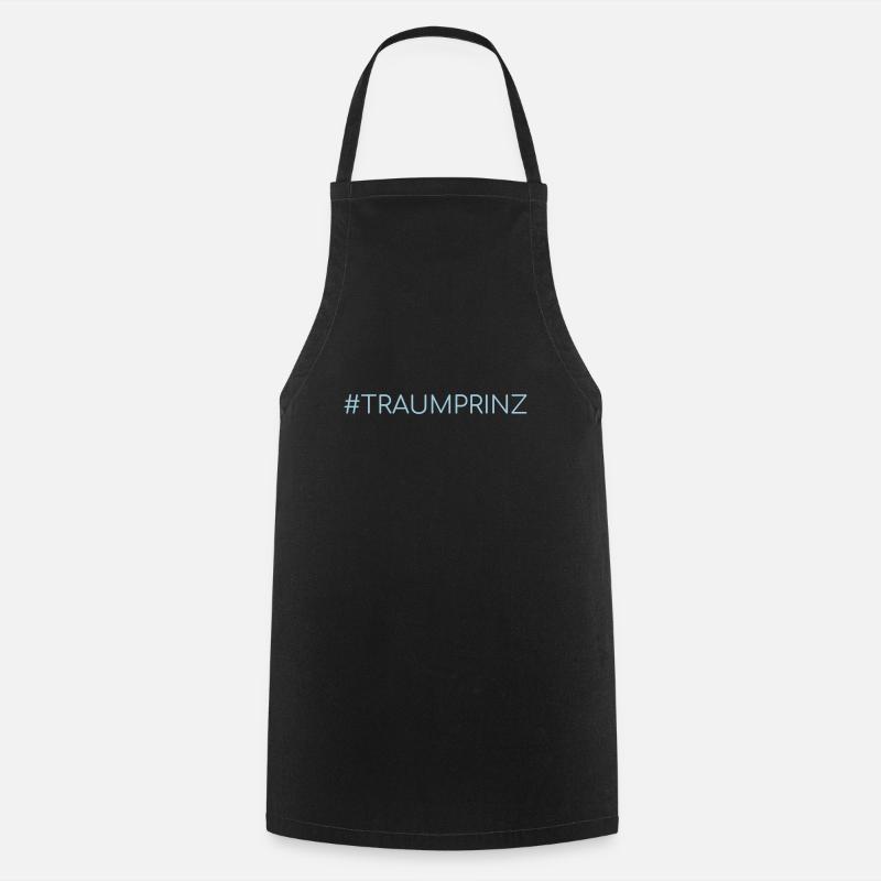 Traumprinz - Kochschürze - Schwarz