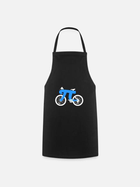 Pi bike math - Cooking Apron - black