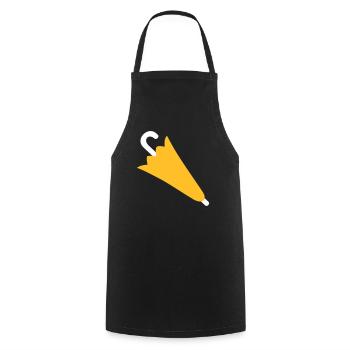 umbrella - Cooking Apron - black - Front - AI Model Male 185 dark (185cm)