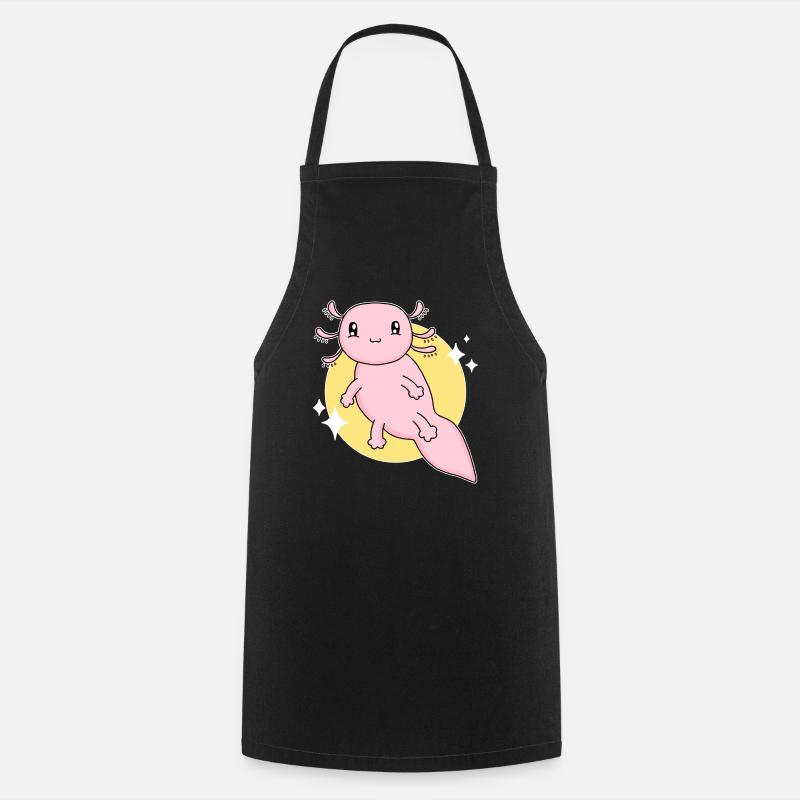Axolotl - Tablier de cuisine - noir