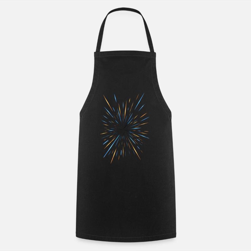 Full speed ahead! Feel the acceleration! - Cooking Apron - black