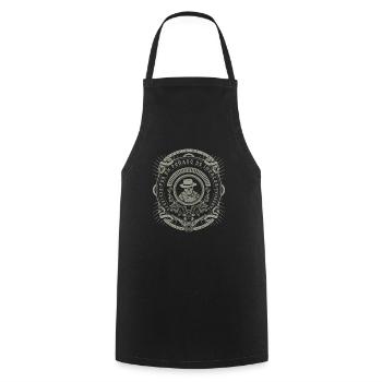 For a handful of indalos, spaghetti western - Cooking Apron - black - Front - AI Model Male 185 dark (185cm)