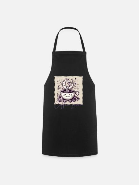 Coffee - Kochschürze - Schwarz