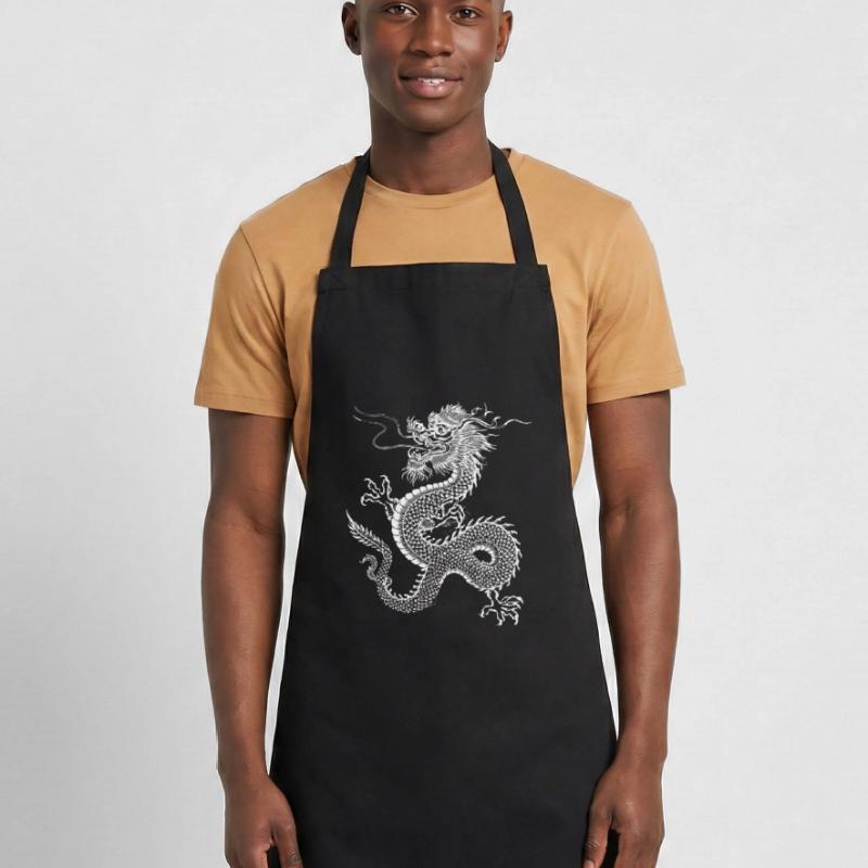 Chinesisches Drachendesign Kochschürze