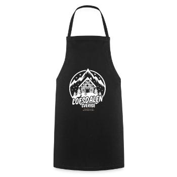 Lofsdalen | Ski T-Shirts - Tablier de cuisine - noir - Devant - AI Model Male 185 dark (185cm)