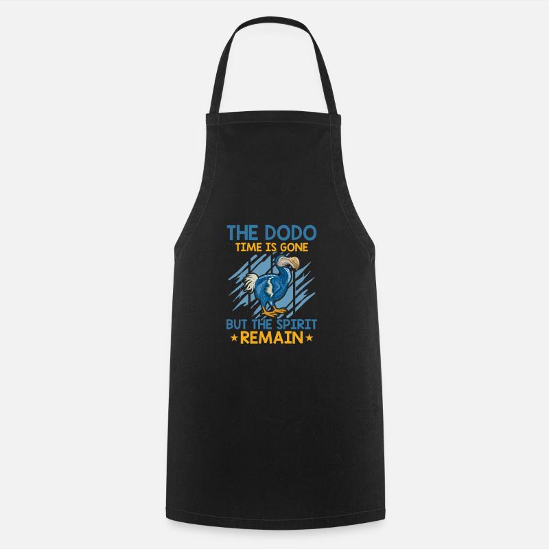 Dodo Mauritius Dronte - Tablier de cuisine - noir