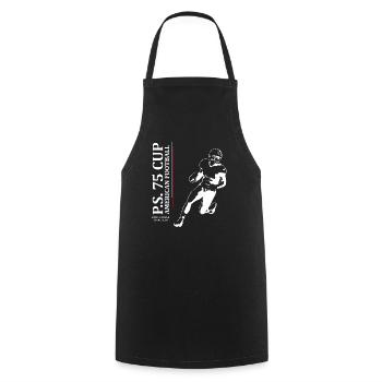 American Football - Kochschürze - Schwarz - Vorne - AI Model Male 185 dark (185cm)