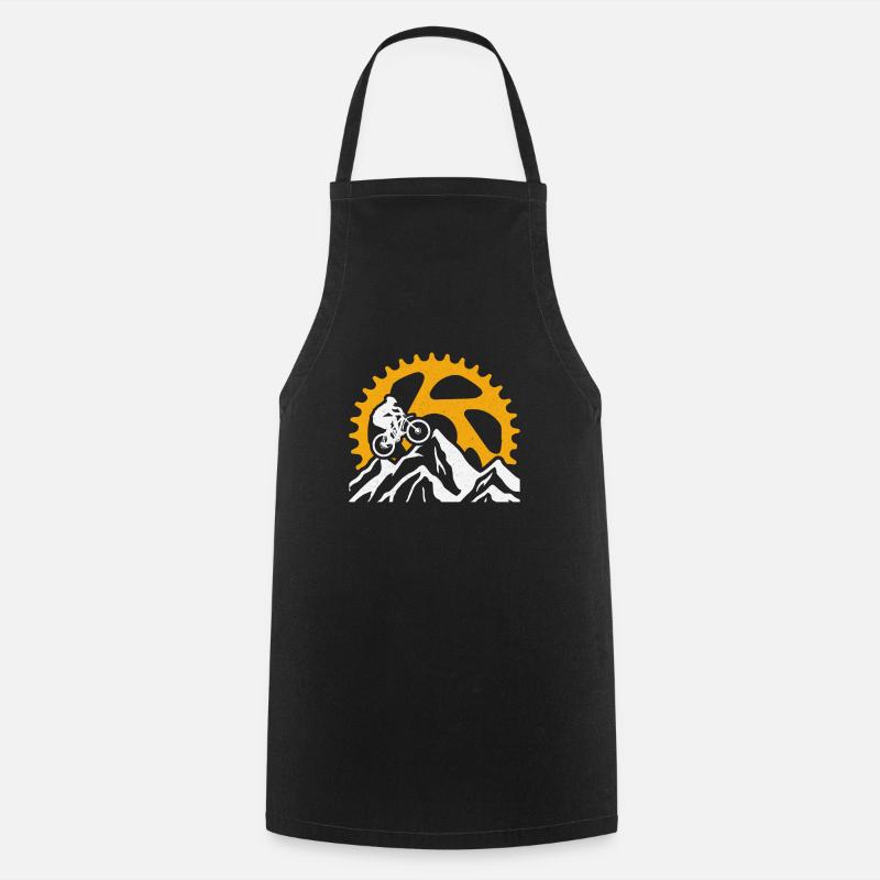 Vélo De Montagne - Tablier de cuisine - noir