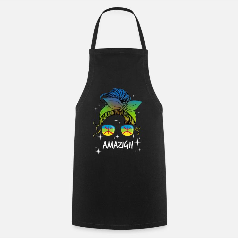 Amazigh - Tablier de cuisine - noir