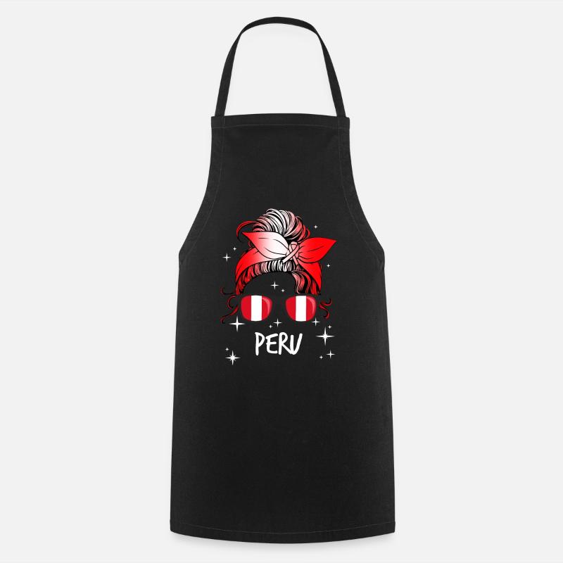 Peru - Kochschürze - Schwarz