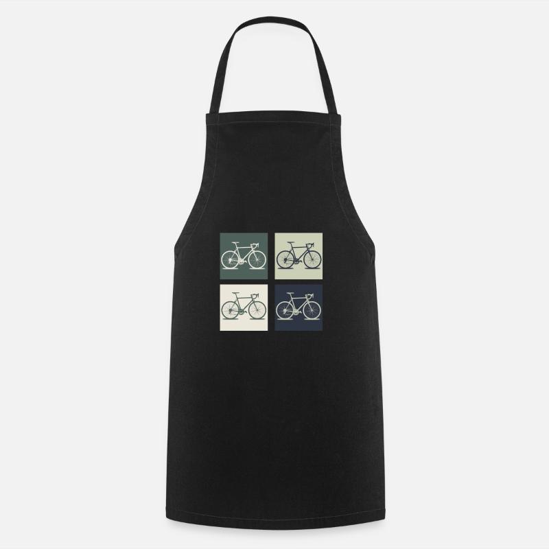 bicycle - Cooking Apron - black