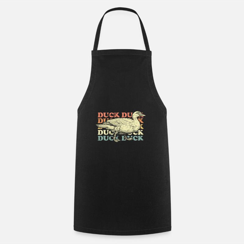 Canard canard - Tablier de cuisine - noir