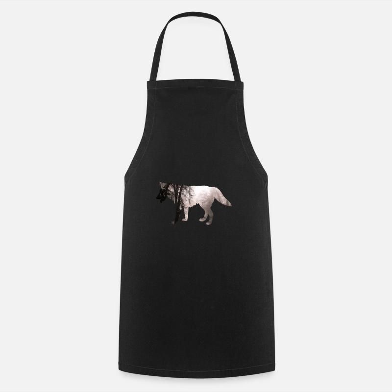 Wolf - Tablier de cuisine - noir