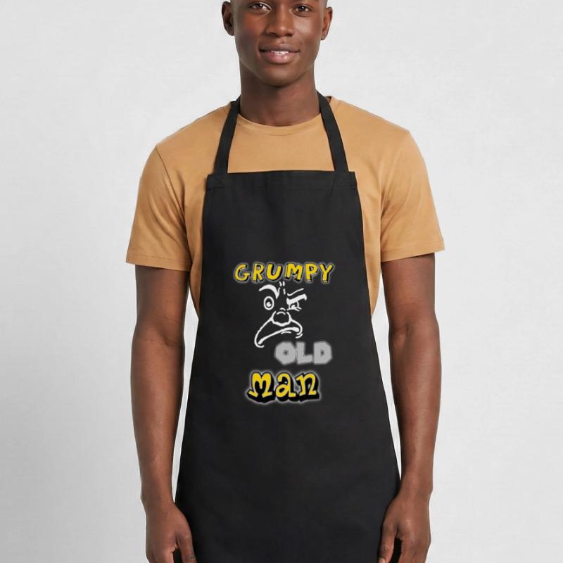 grumpy old man Cooking Apron