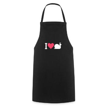 slug - Cooking Apron - black - Front - AI Model Male 185 dark (185cm)