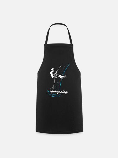 Canyoning - Tablier de cuisine - noir