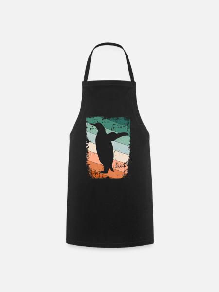 Penguin Penguins - Cooking Apron - black