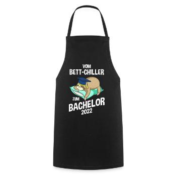 From bed chiller to Bachelor 2022 sloth - Cooking Apron - black - Front - AI Model Male 185 dark (185cm)