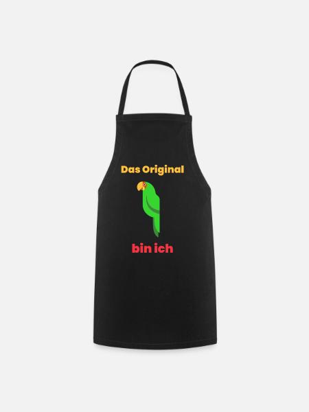 Das Original bin ich - Kochschürze - Schwarz