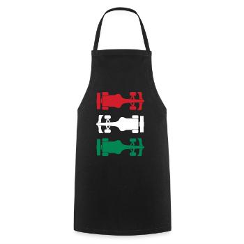 Formule Hongrie Formel Racing Ungarn - Tablier de cuisine - noir - Devant - AI Model Male 185 dark (185cm)