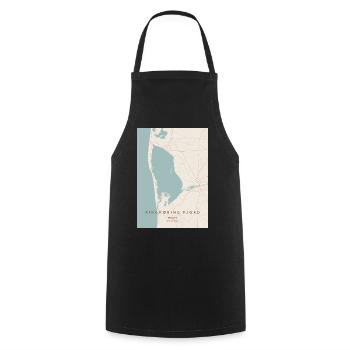 Ringkøbing Fjord Danmark - Cooking Apron - black - Front - AI Model Male 185 dark (185cm)