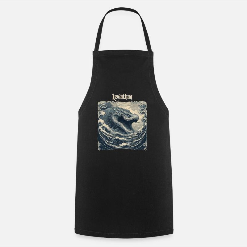 Leviathan - Cooking Apron - black
