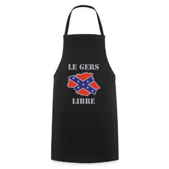 gerslibre - Tablier de cuisine - noir - Devant - AI Model Male 185 dark (185cm)