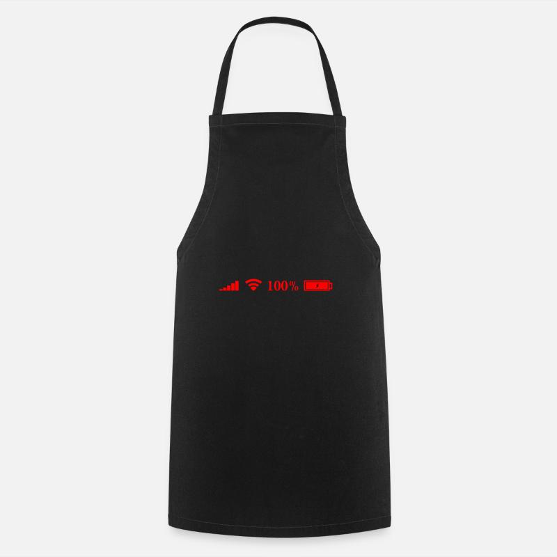 Wi-Fi - Cooking Apron - black