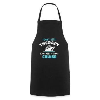 cruise - Cooking Apron - black - Front - AI Model Male 185 dark (185cm)