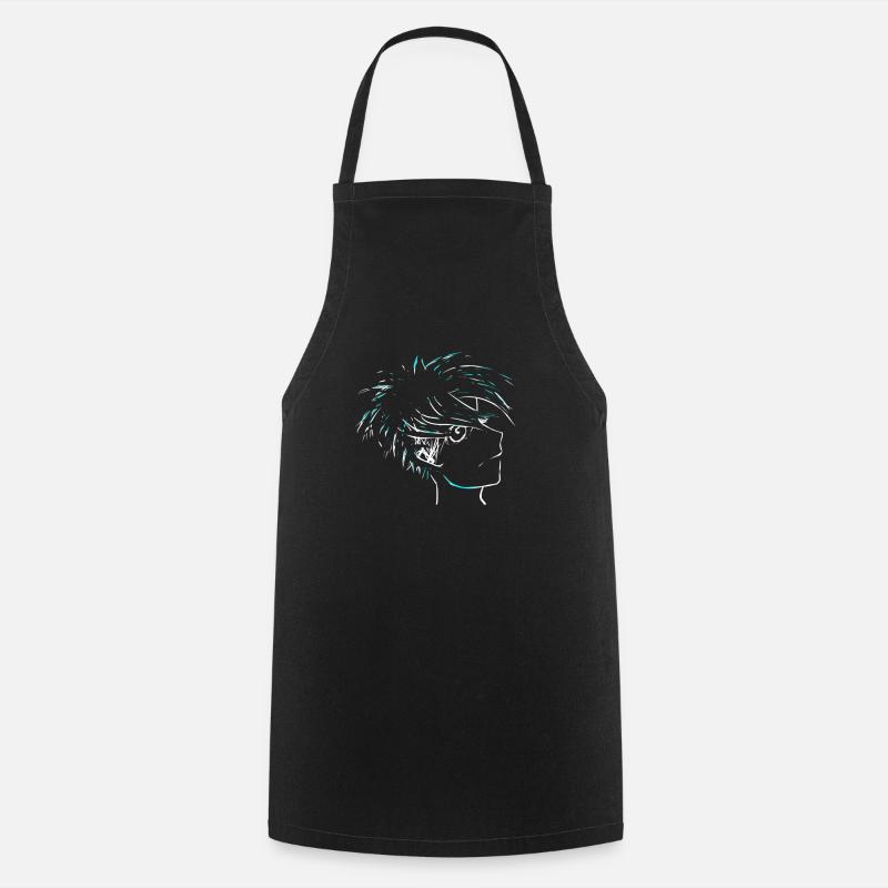 Manga Garçon - Tablier de cuisine - noir