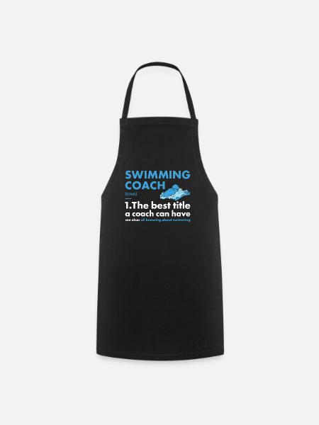 Sport Coach Swimming - Kochschürze - Schwarz