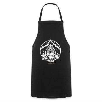 Rauland Norway Ski T-Shirt Design - Cooking Apron - black - Front - AI Model Male 185 dark (185cm)