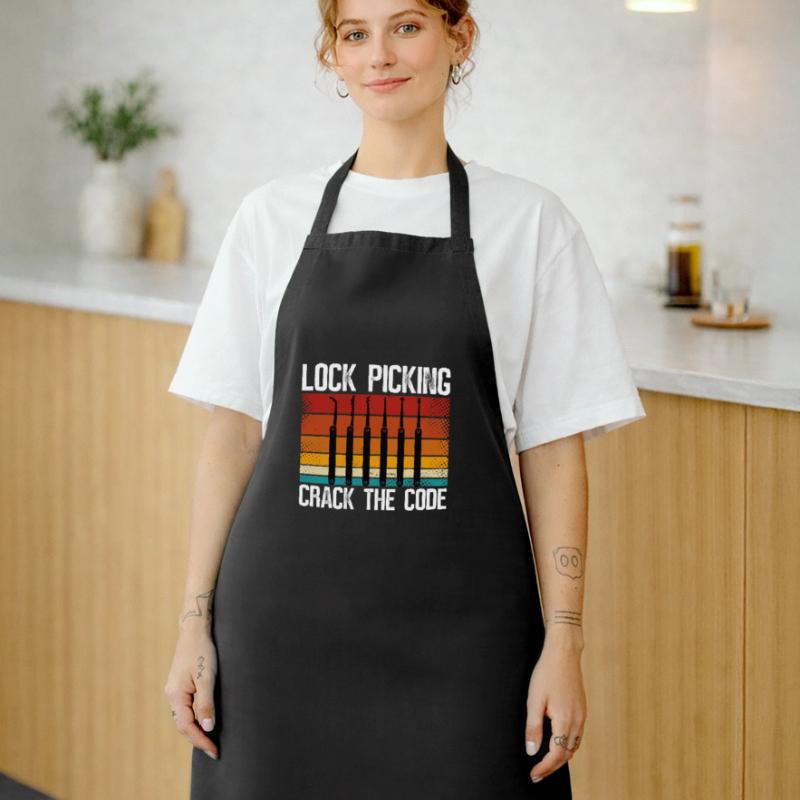 Le lockpicking déchiffre le code Tablier de cuisine