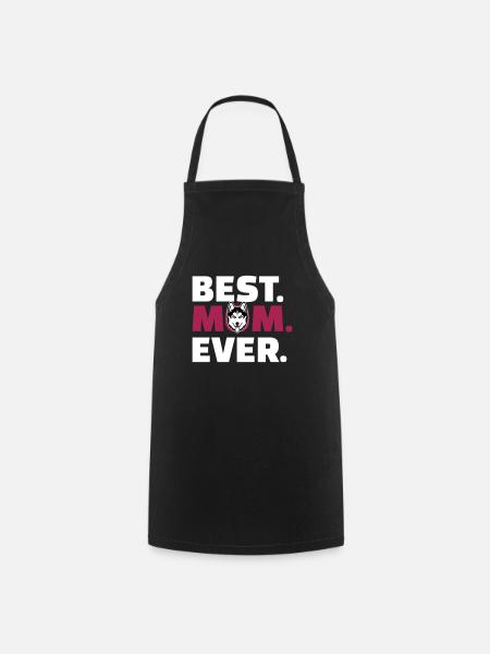 Alaskan Malamute - Cooking Apron - black