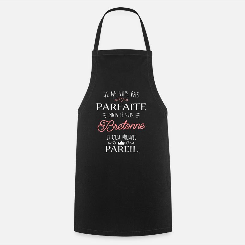 Bretonne Parfaite - Tablier de cuisine - noir